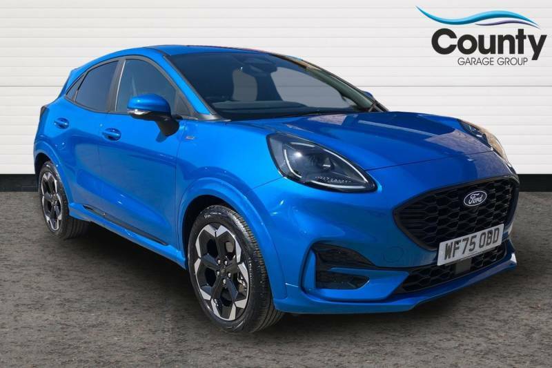 Ford Puma 1.0 Ecoboost Hybrid Mhev St-line X - 2025 75 Blue