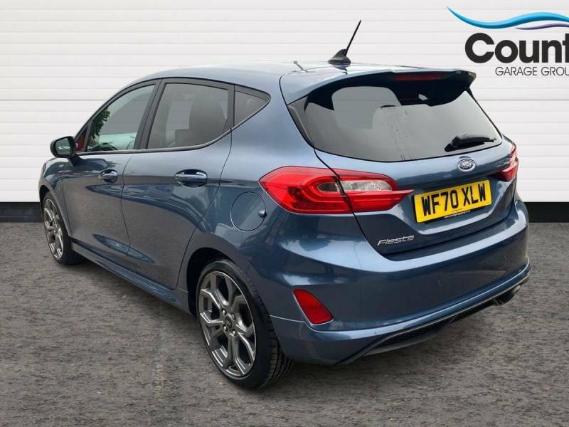 Ford Fiesta 1.0 Ecoboost 95 St-line Edition - 2020 70 WF70XLW Blue #2