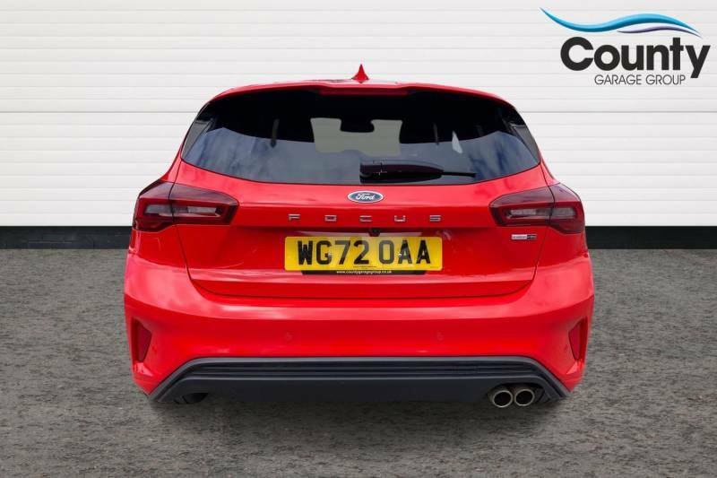 Ford Focus 1.0 Ecoboost Hybrid Mhev 155 St-line Vign WG72OAA Red #6
