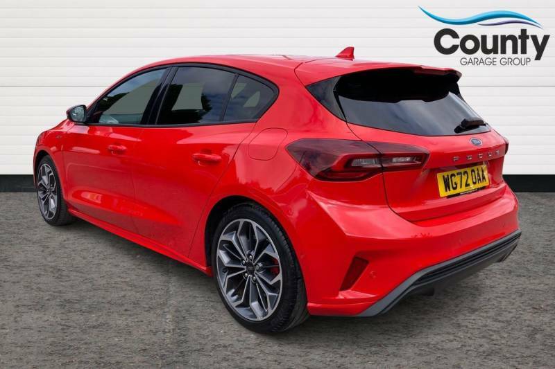 Ford Focus 1.0 Ecoboost Hybrid Mhev 155 St-line Vign WG72OAA Red #2