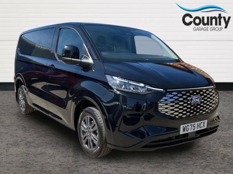 Ford Transit Custom 100Kw 65Kwh H1 Van Limited - 2025 75 Black