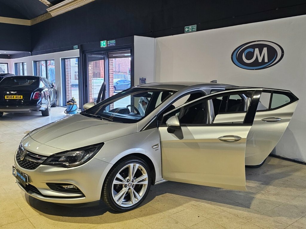 Vauxhall Astra 1.4L Sri Nav LT66FHM Silver #6