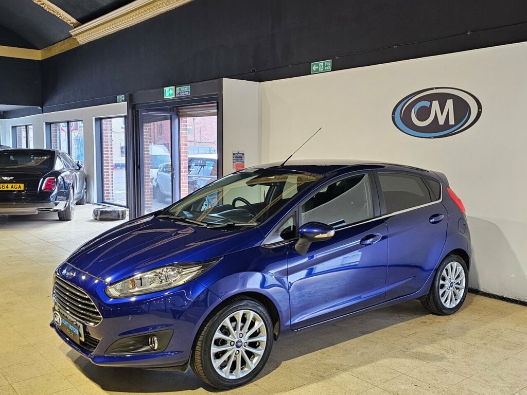 Ford Fiesta 1L Titanium X CY66KWK Blue #4
