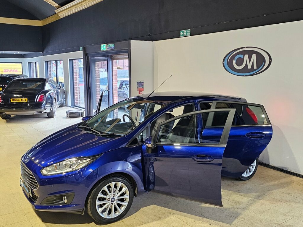 Ford Fiesta 1L Titanium X CY66KWK Blue #6