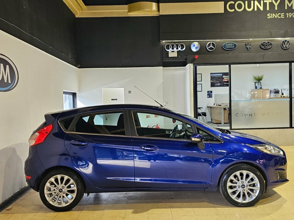 Ford Fiesta 1L Titanium X CY66KWK Blue #2