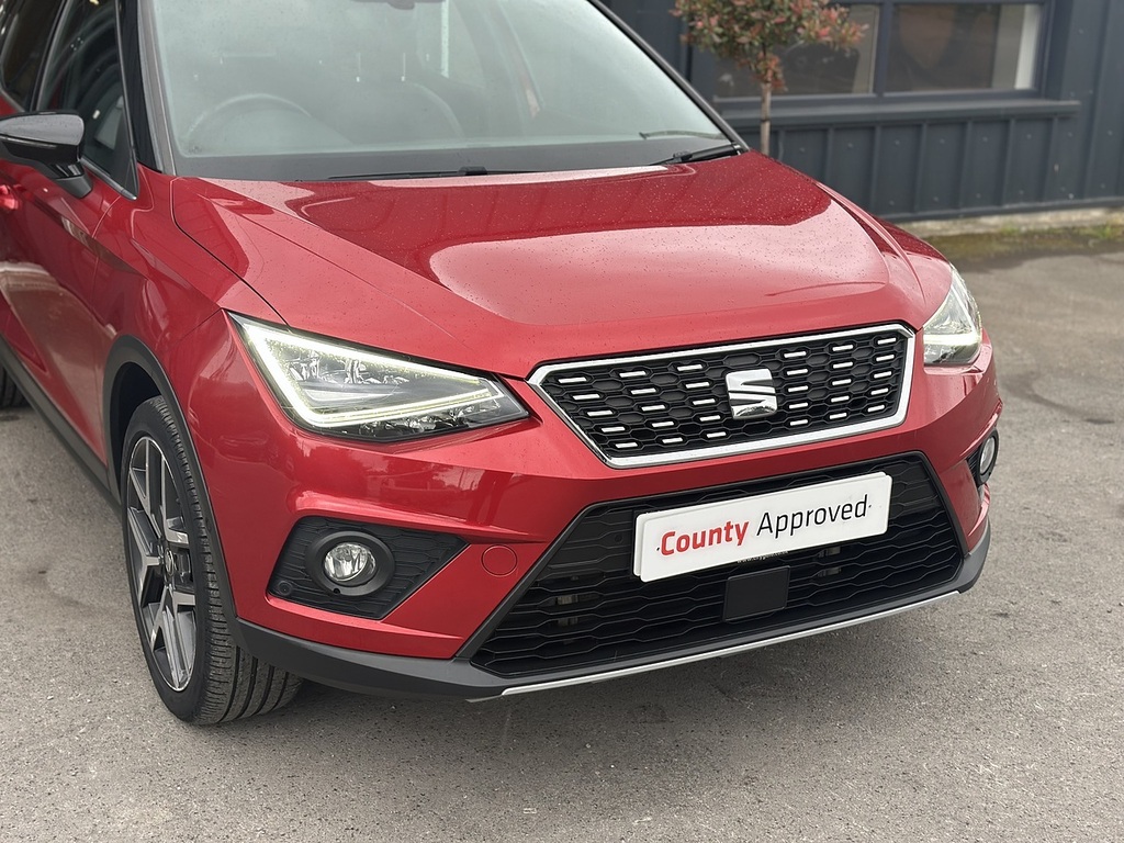 Seat Arona Tsi Xcellence Lux KM69XWS Red #4