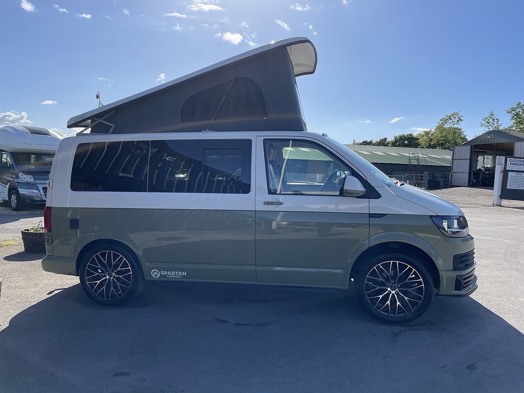 Volkswagen Transporter T30 Spartan Conversion BM17JZR White #6