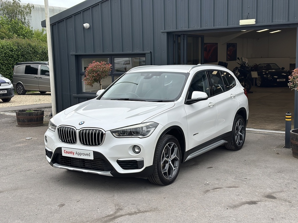 BMW X1 Xdrive18d M Sport TR18ASA White #6