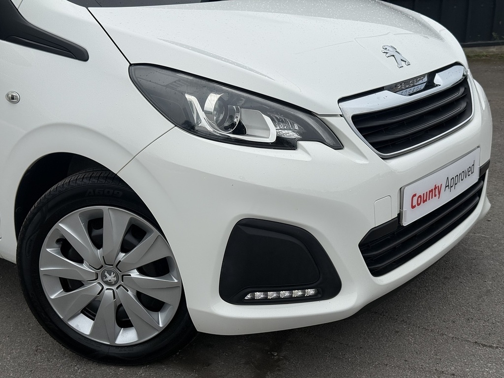 Peugeot 108 Hatchback White #9