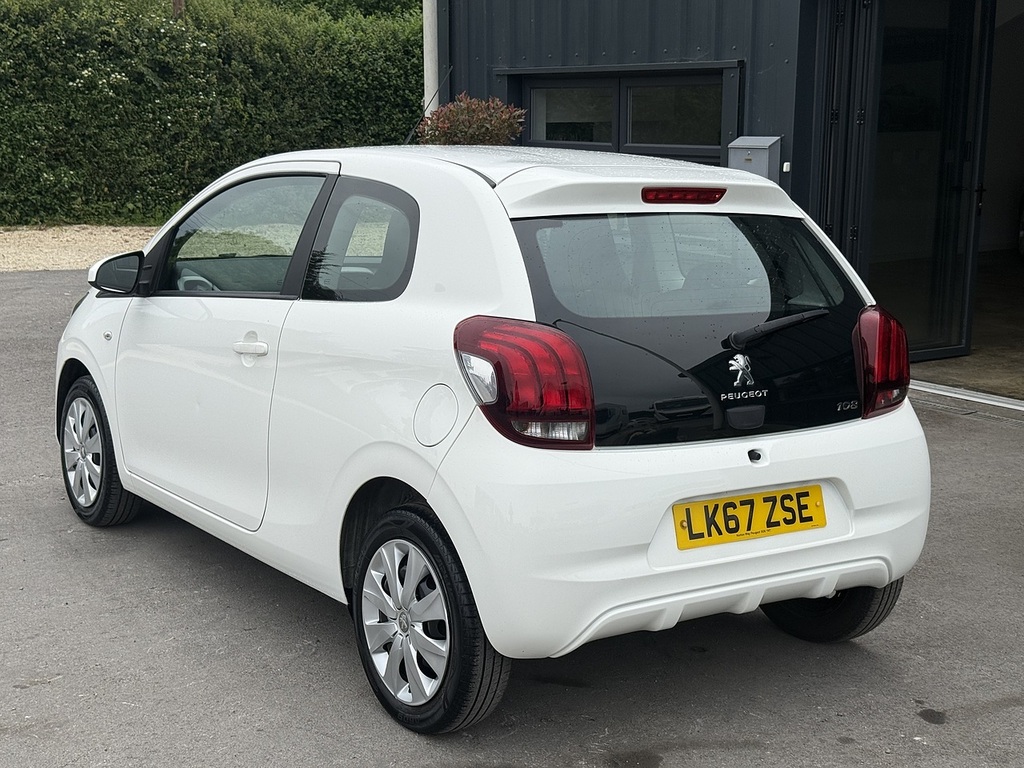Peugeot 108 Hatchback White #17
