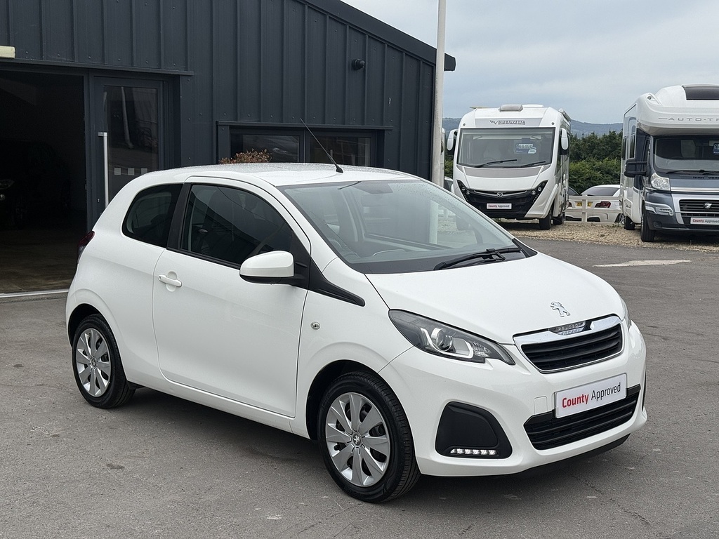 Peugeot 108 Hatchback White #10