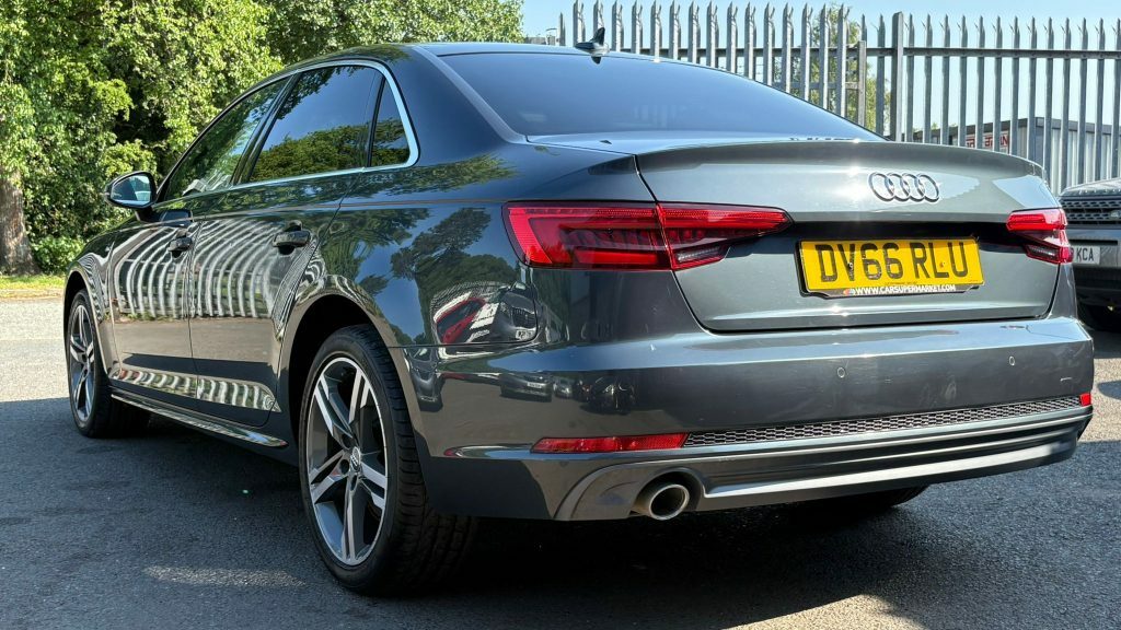 Audi A4 2.0 Tdi S Line 2016 DV66RLU Grey #5