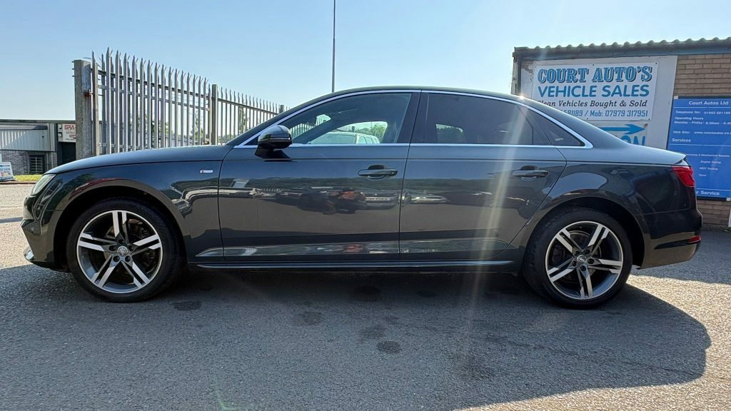Audi A4 2.0 Tdi S Line 2016 DV66RLU Grey #6