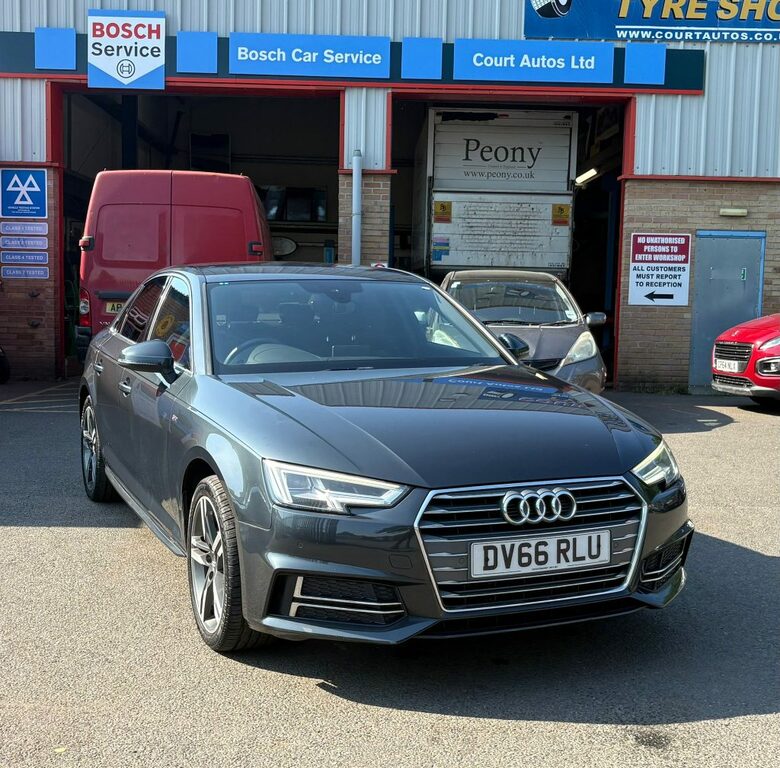 Audi A4 2.0 Tdi S Line 2016 Grey