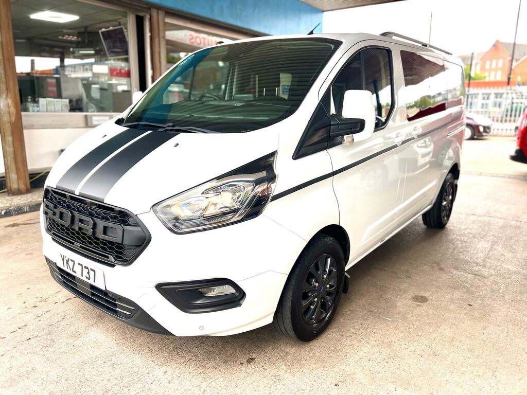 Ford Transit Custom 2.0 300 Ecoblue Limited Crew Van L1 H1 Euro 6 White #3