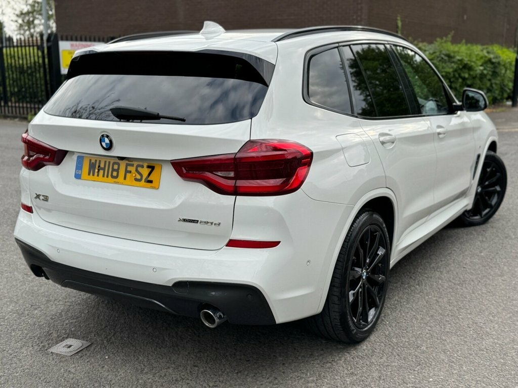 BMW X3 2L M Sport WH18FSZ White #3
