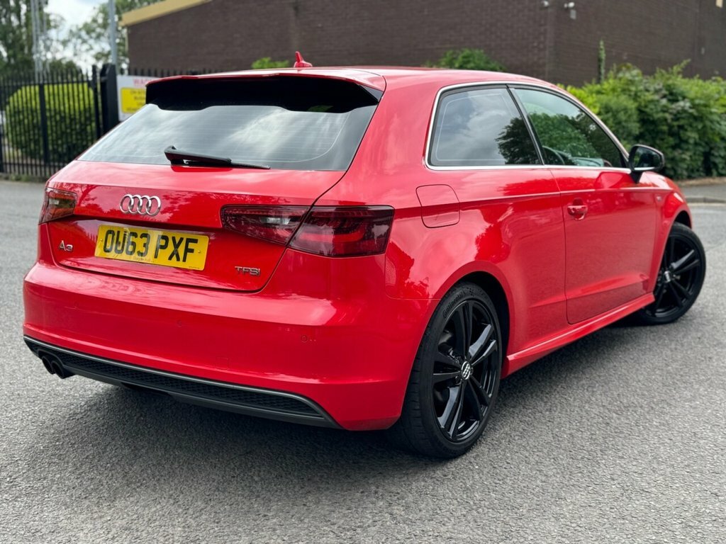 Audi A3 1.4L S Line OU63PXF Red #3