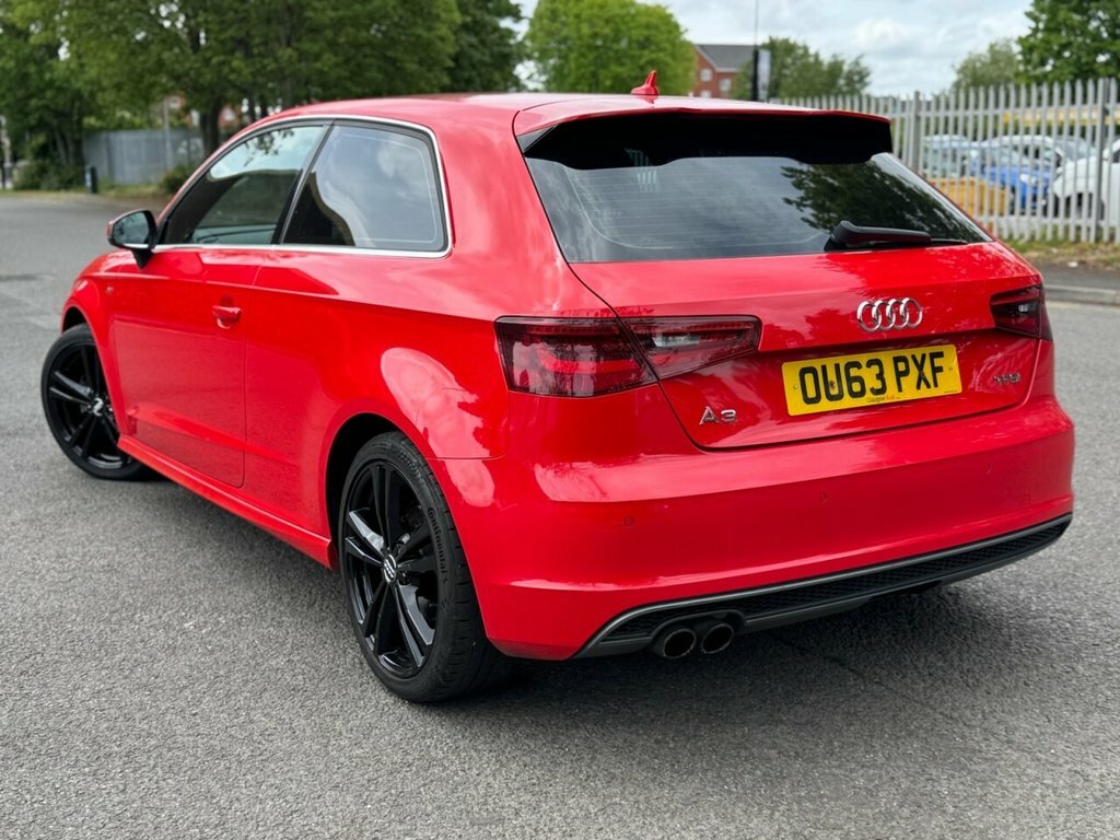 Audi A3 1.4L S Line OU63PXF Red #5