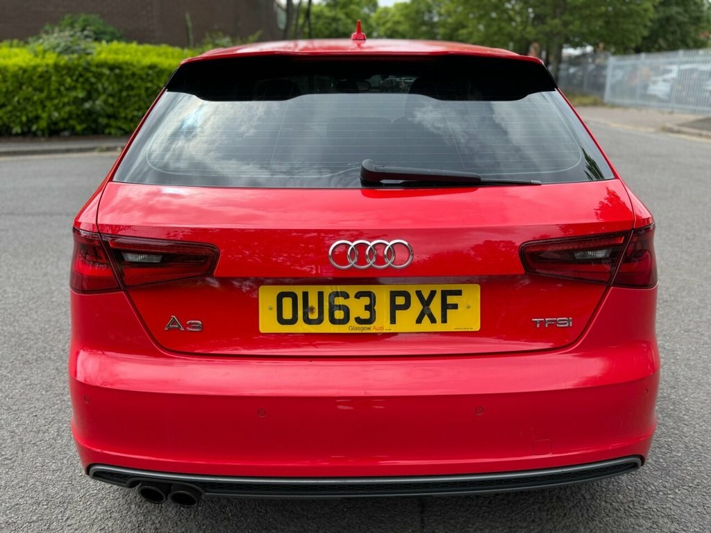 Audi A3 1.4L S Line OU63PXF Red #4