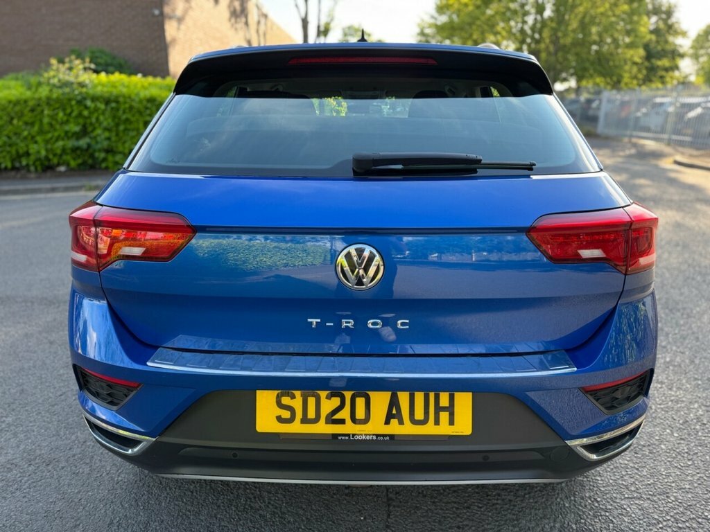 Volkswagen T-Roc 1.6L Se SD20AUH Blue #4