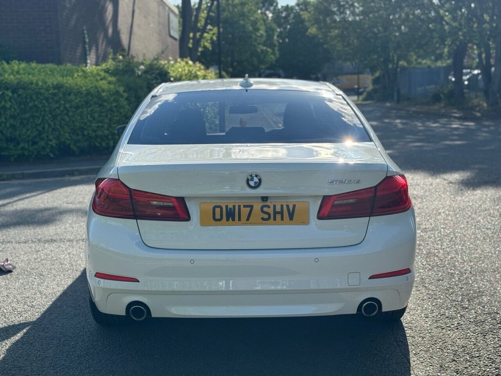 BMW 5 Series 2L Se OW17SHV White #4