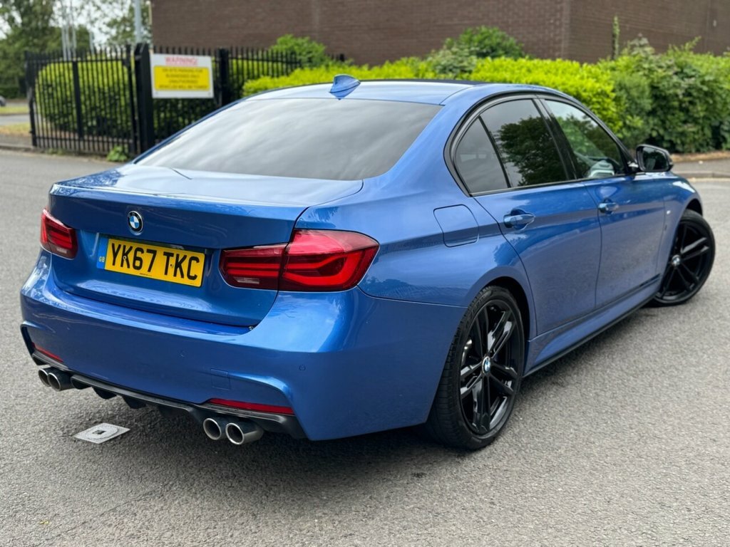 BMW 3 Series 3L M Sport Shadow Edition YK67TKC Blue #3