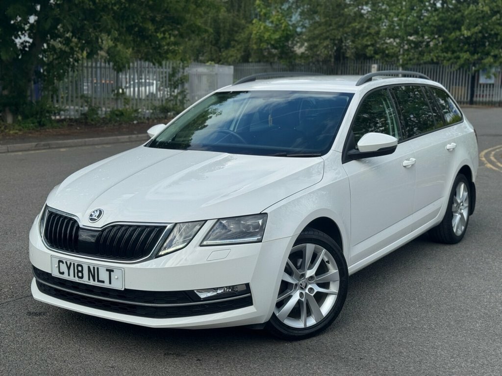 Skoda Octavia 1.6L Se L CY18NLT White #3