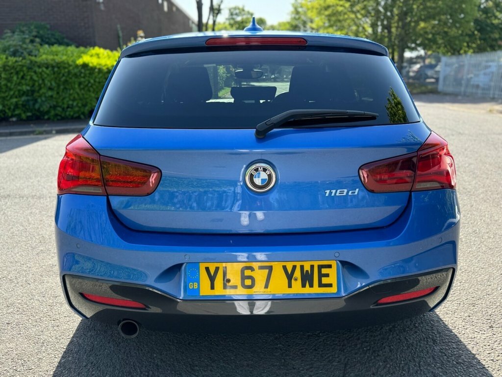 BMW 1 Series 2L M Sport Shadow Edition YL67YWE Blue #4