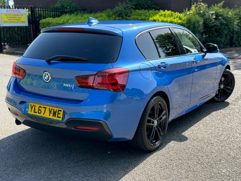 BMW 1 Series 2L M Sport Shadow Edition YL67YWE Blue #3
