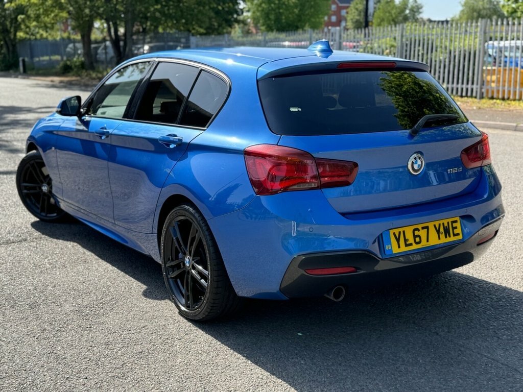 BMW 1 Series 2L M Sport Shadow Edition YL67YWE Blue #5