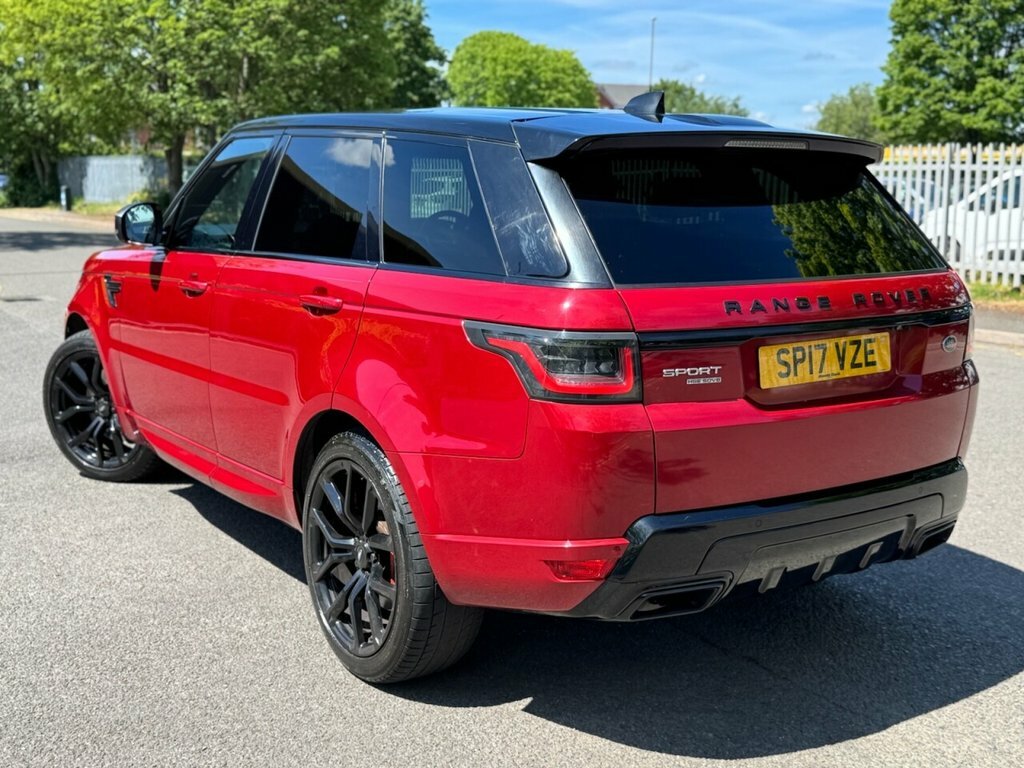 Land Rover Range Rover Sport 3L Hse SP17VZE Red #5
