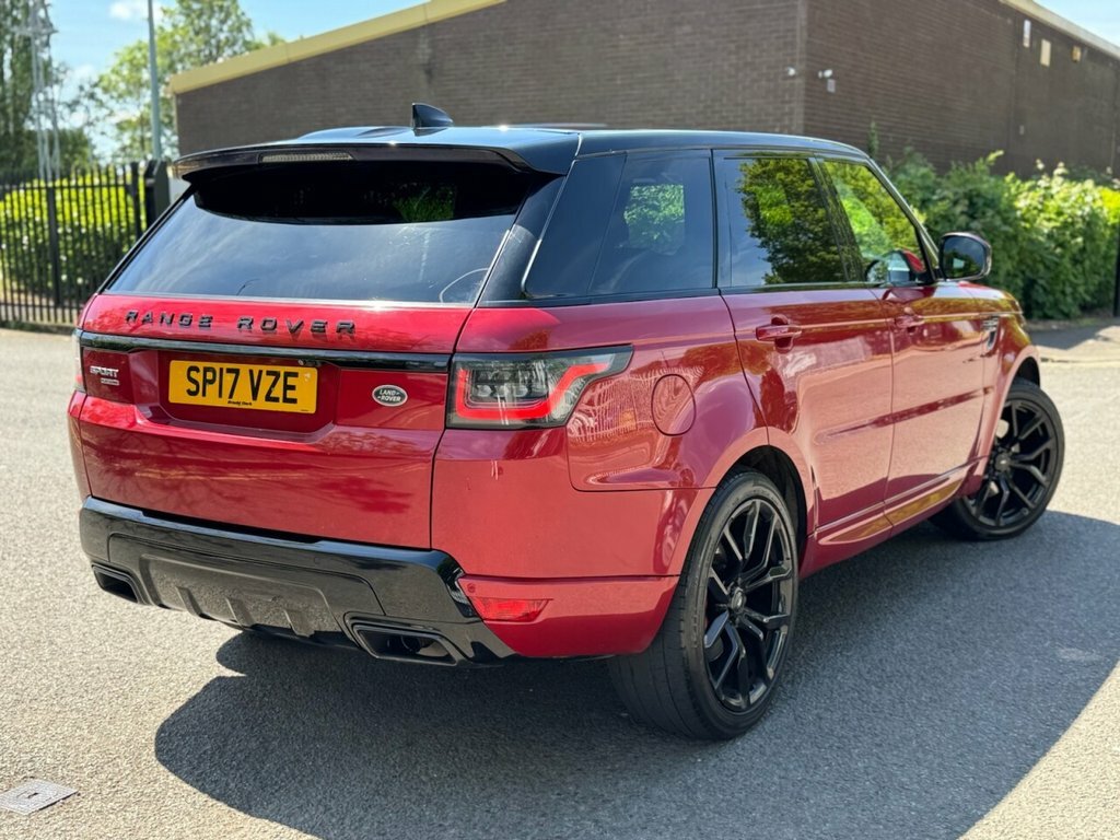 Land Rover Range Rover Sport 3L Hse SP17VZE Red #3