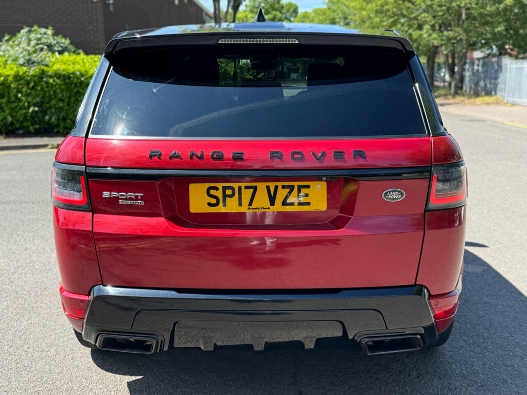Land Rover Range Rover Sport 3L Hse SP17VZE Red #4
