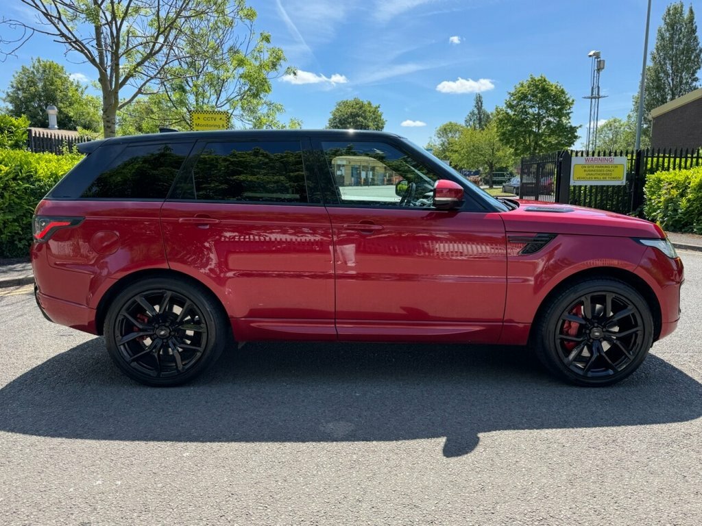 Land Rover Range Rover Sport 3L Hse SP17VZE Red #2