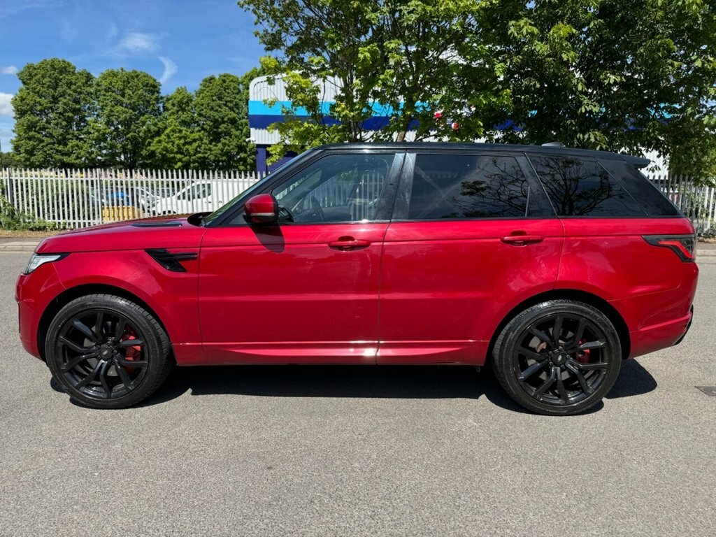 Land Rover Range Rover Sport 3L Hse SP17VZE Red #6