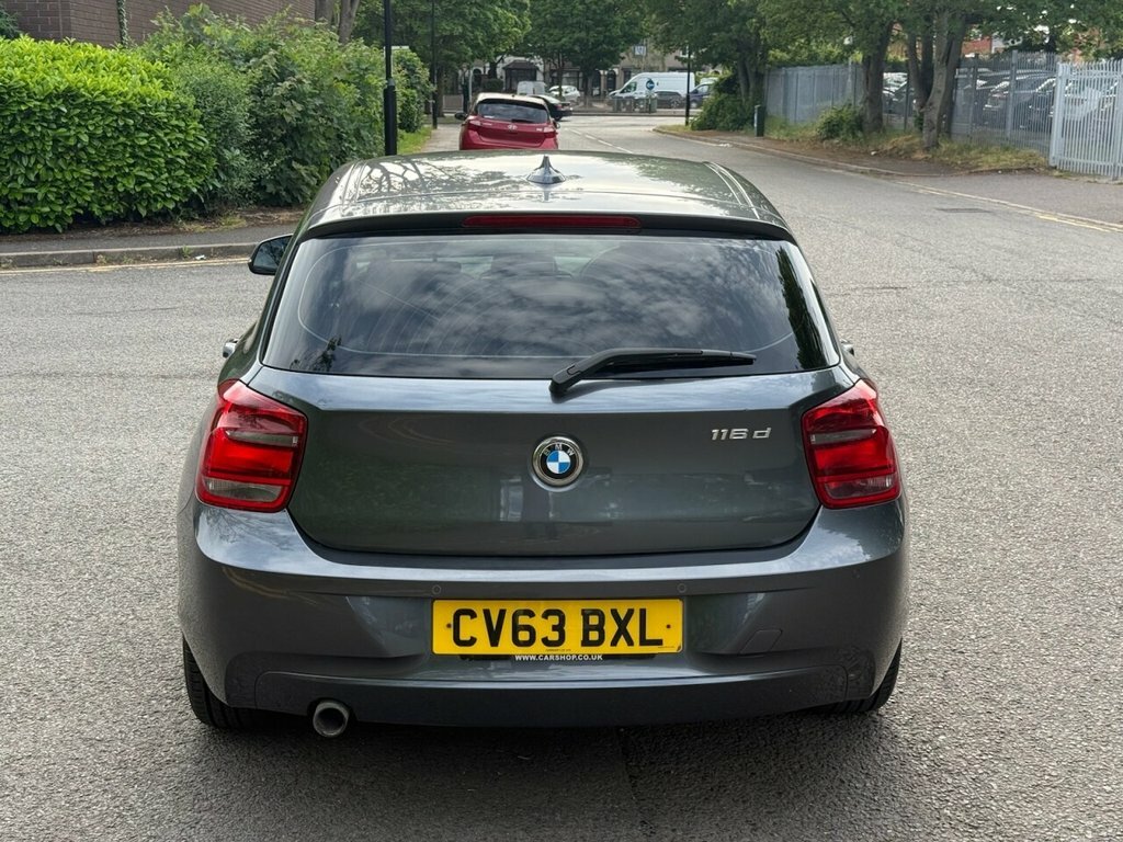 BMW 1 Series 1.6L Efficientdynamics Business Grey #6