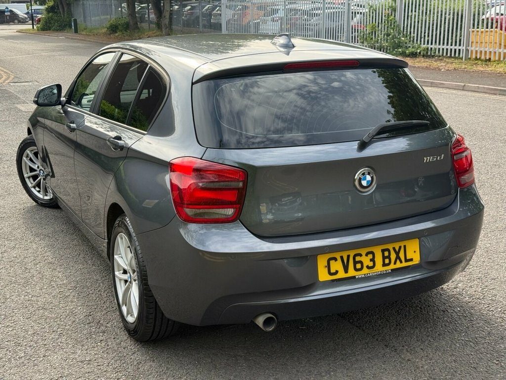 BMW 1 Series 1.6L Efficientdynamics Business Grey #5