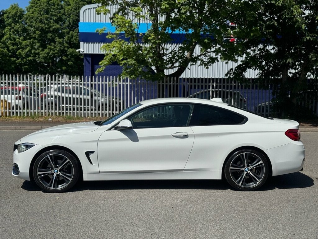 BMW 4 Series Gran Coupe 2L Sport YA17VPY White #5