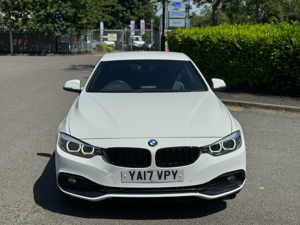 BMW 4 Series Gran Coupe 2L Sport YA17VPY White #3