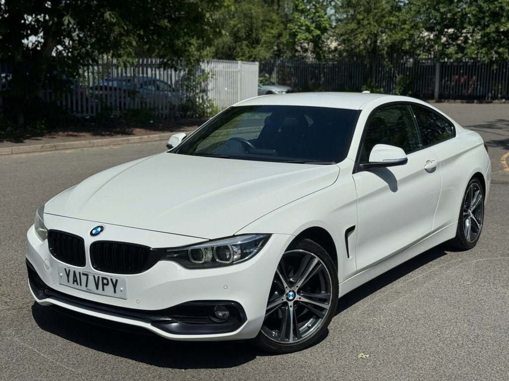 BMW 4 Series Gran Coupe 2L Sport YA17VPY White #4