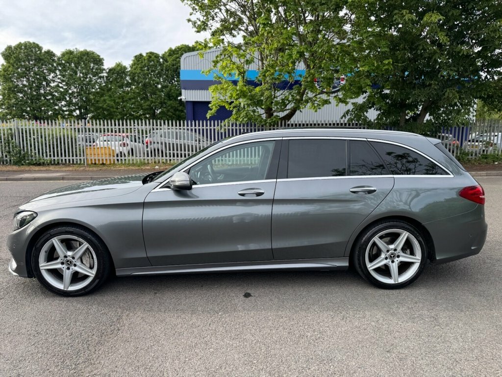 Mercedes-Benz C Class 2.1L Amg Line WN67MXJ Grey #6