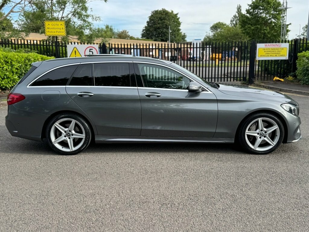 Mercedes-Benz C Class 2.1L Amg Line WN67MXJ Grey #2