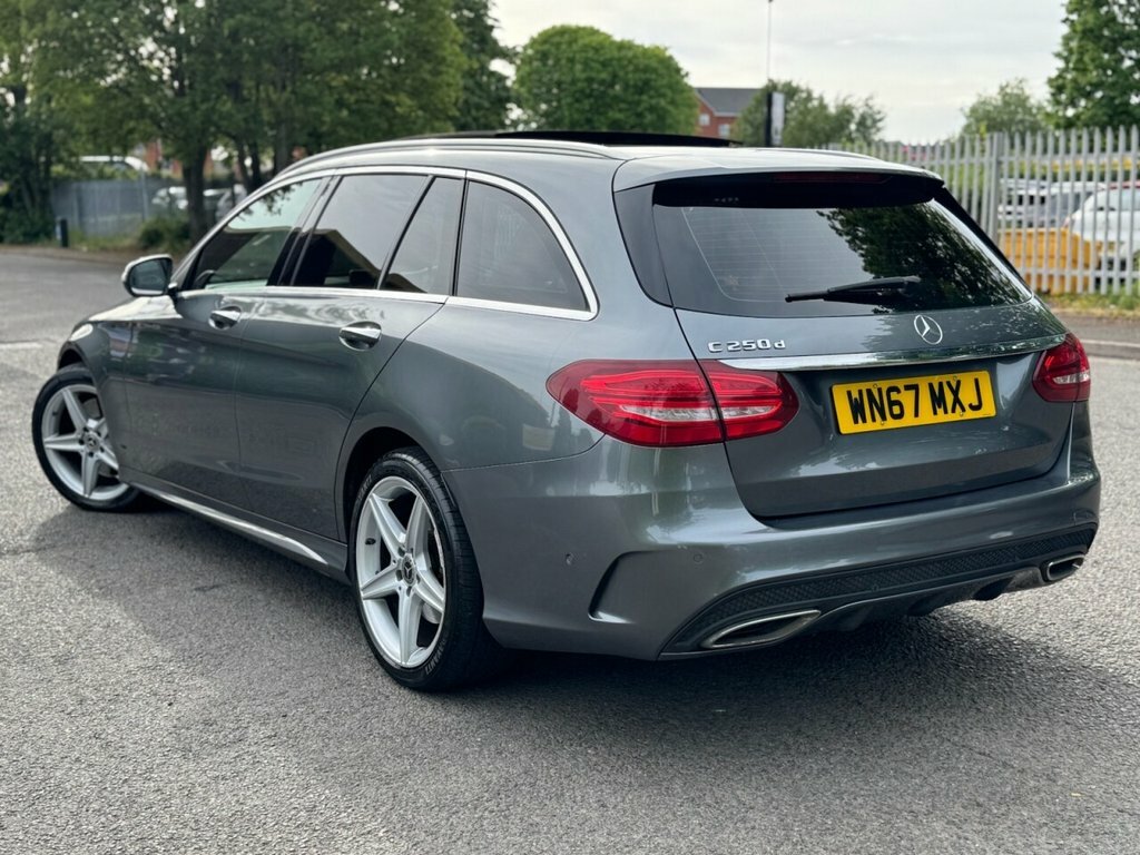 Mercedes-Benz C Class 2.1L Amg Line WN67MXJ Grey #5