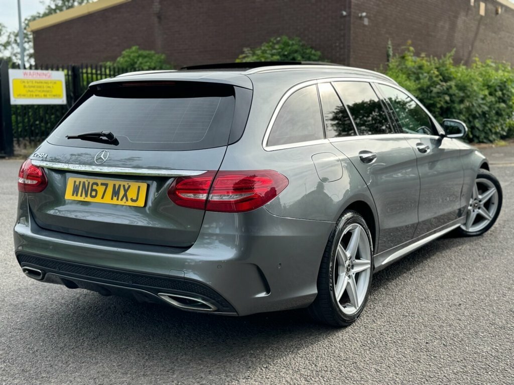 Mercedes-Benz C Class 2.1L Amg Line WN67MXJ Grey #3