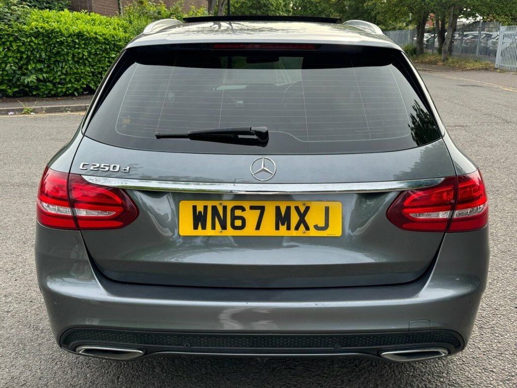 Mercedes-Benz C Class 2.1L Amg Line WN67MXJ Grey #4