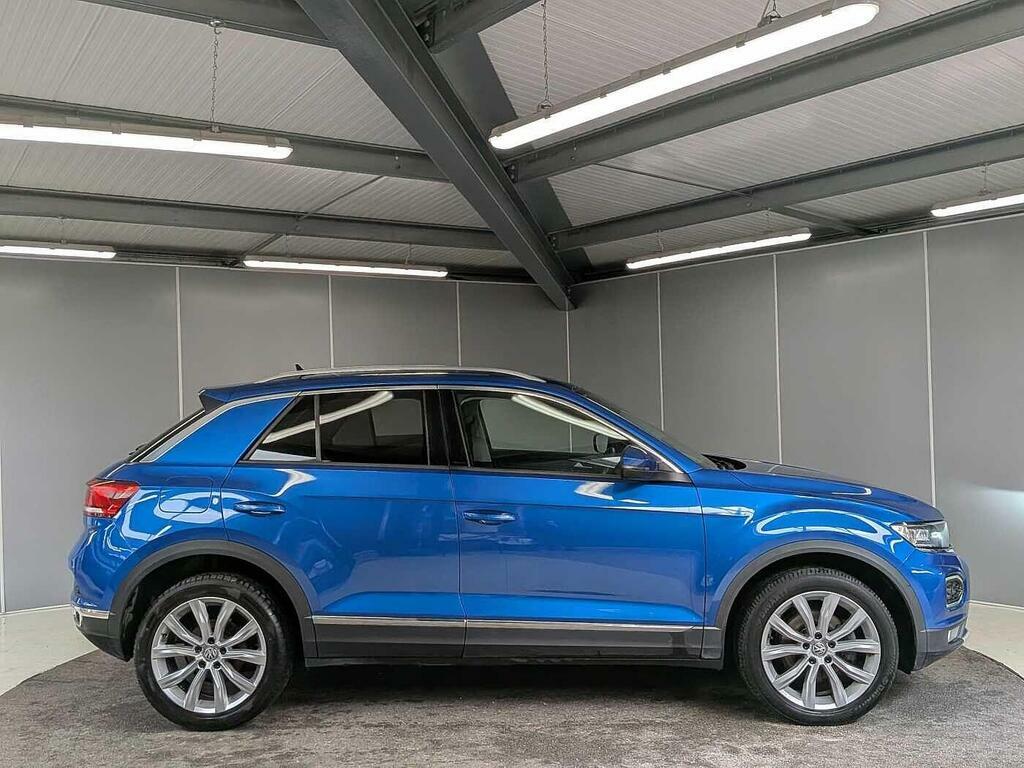 Volkswagen T-Roc 2.0 Tdi Sel Dsg Euro 6 Ss GU20AEX Blue #4
