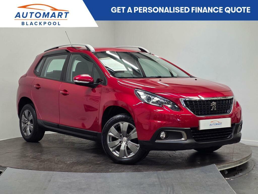 Peugeot 2008 1.2 Puretech Active Euro 6 Red