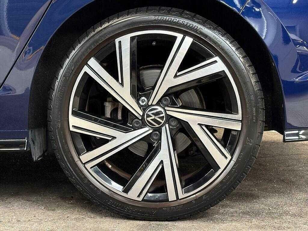 Volkswagen Golf 1.5 Etsi Mhev R-line Dsg Euro 6 Ss FD22BZA Blue #5
