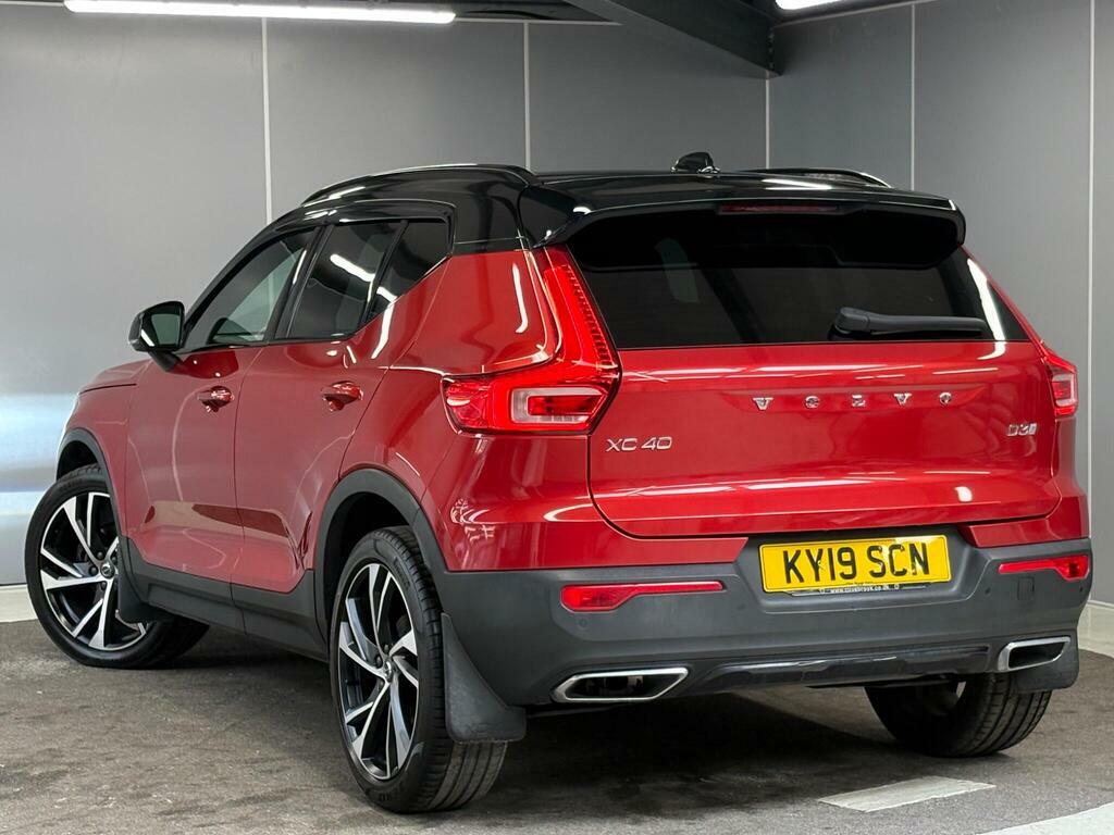 Volvo XC40 2.0 D3 R-design Pro Euro 6 Ss KY19SCN Red #4
