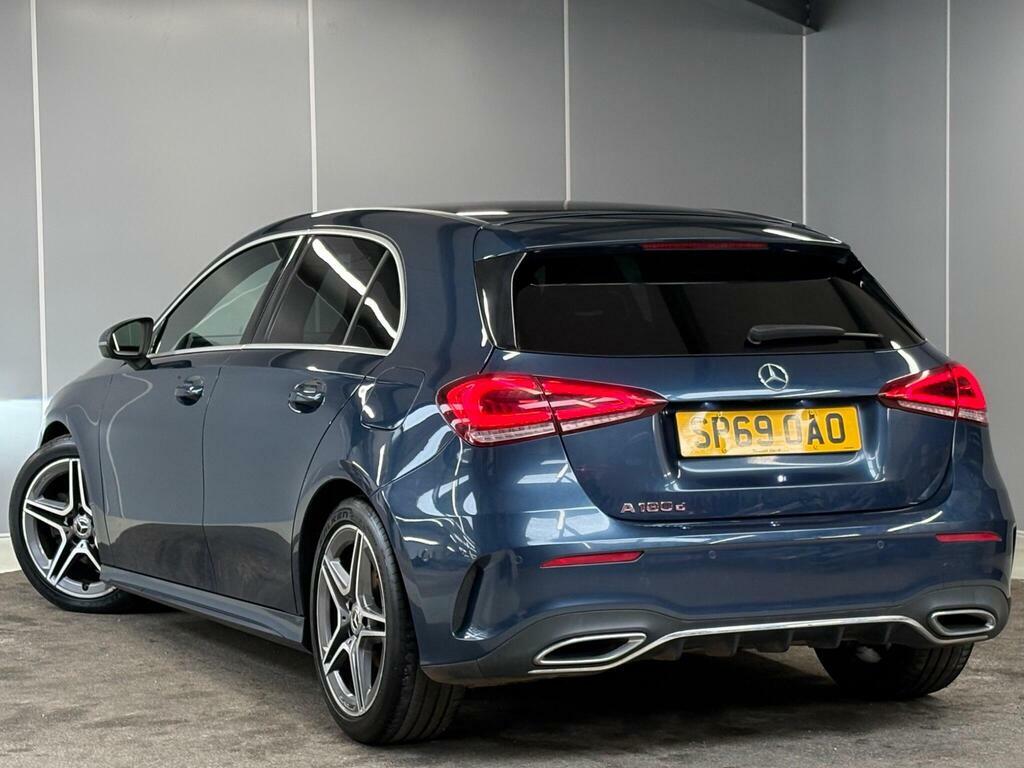 Mercedes-Benz A Class 1.5 A180d Amg Line Executive Euro 6 Ss Blue #4